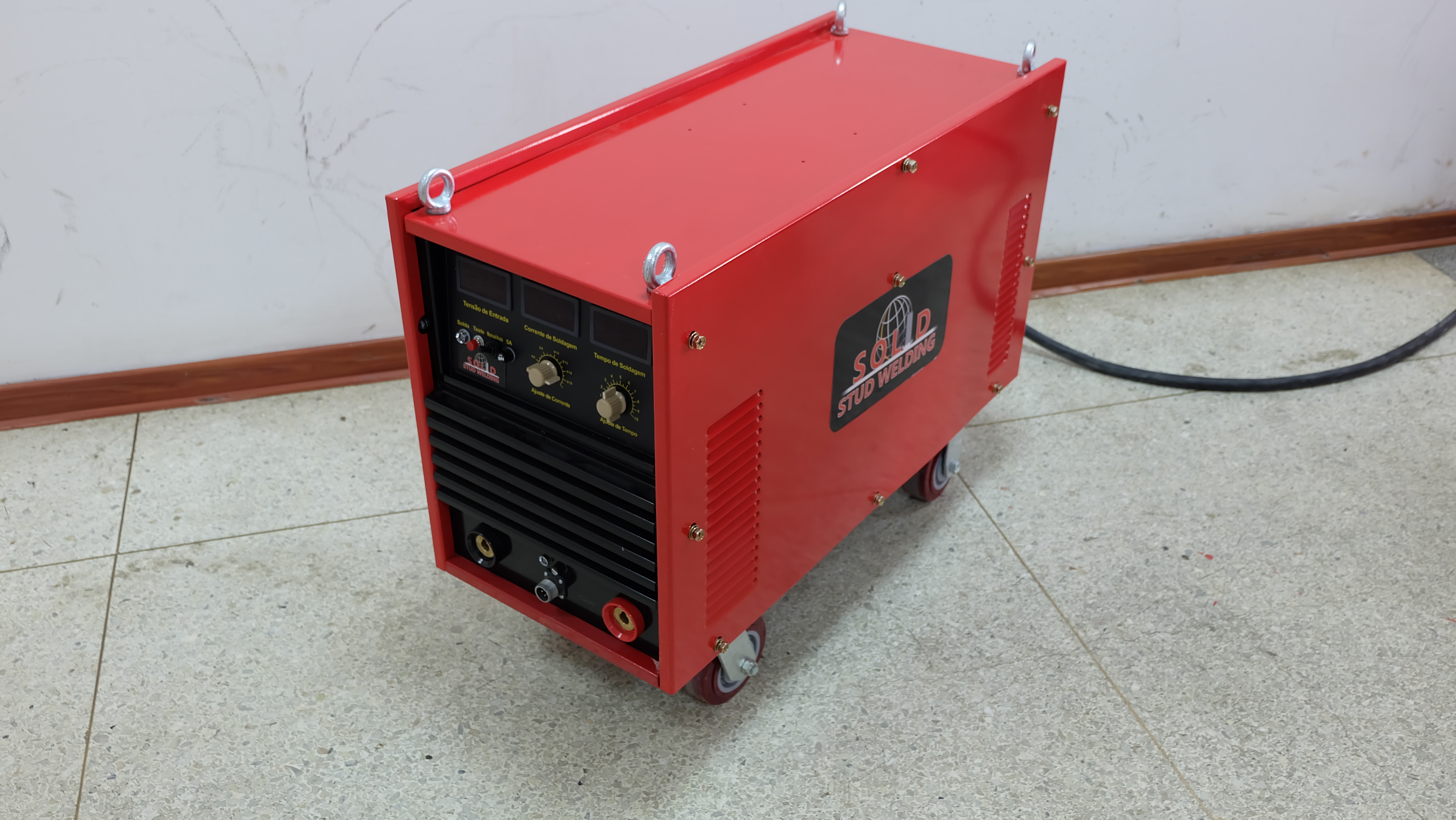 Solid stud welding machine,DA-1200 IGBT welding machine, Welding M3-M16  Studs for shipbuilding, power plant, kiln, boiler etc, drawn arc stud  welding machine,IGBT inverter drawn arc